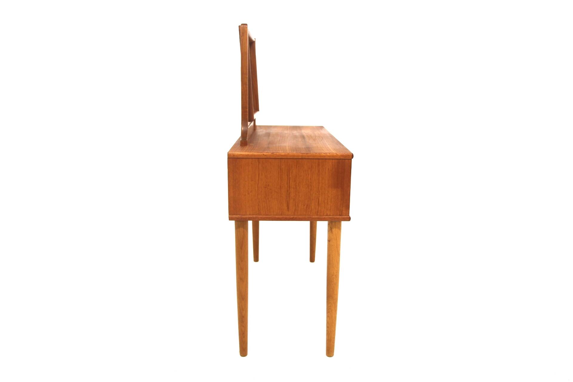 Coiffeuse scandinave en teck, Suède, 1960