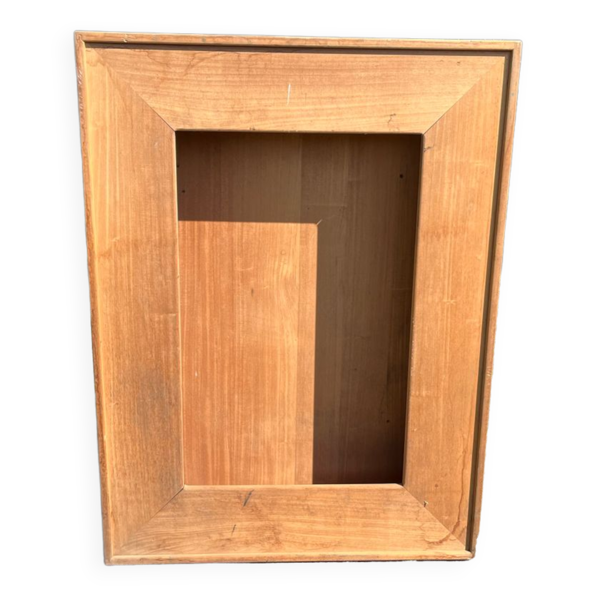 90s wooden storage chest