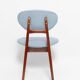Blue Mushroom Chair Mid-Century, Type 200/128, by J. Kedziorek, Europe, 1960s