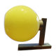 Lita yellow opaline wall sconce 1970