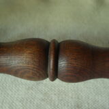 Neo-Renaissance oak cash desk and step