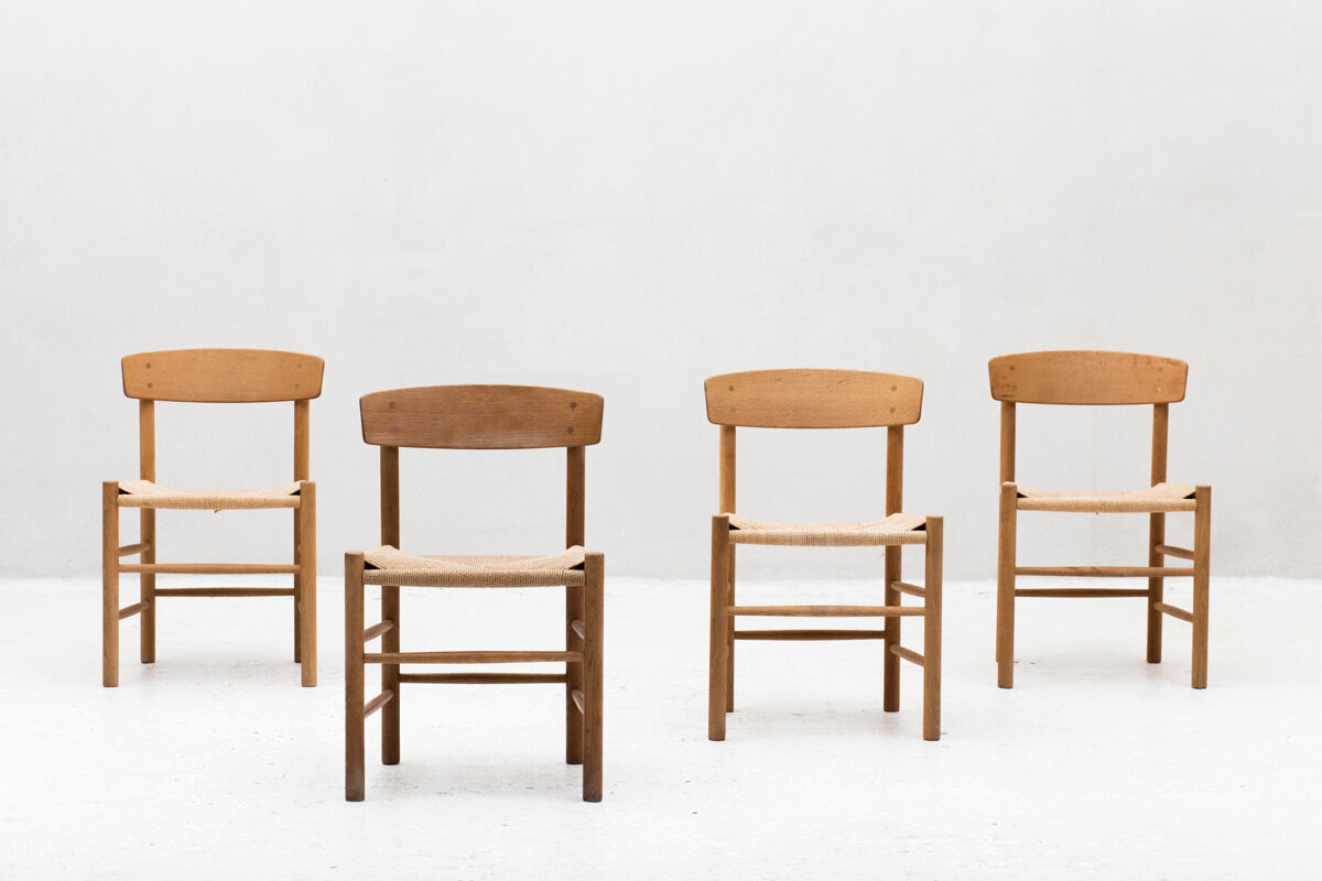 Dining chairs by Borge Mogensen