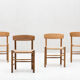 Chaises à manger par Borge Mogensen