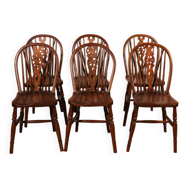 6 chaises Windsor