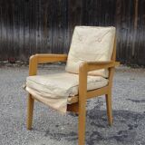 Chair bridge model FS 106 by Pierre Guariche, Airborne edition, circa 1950.