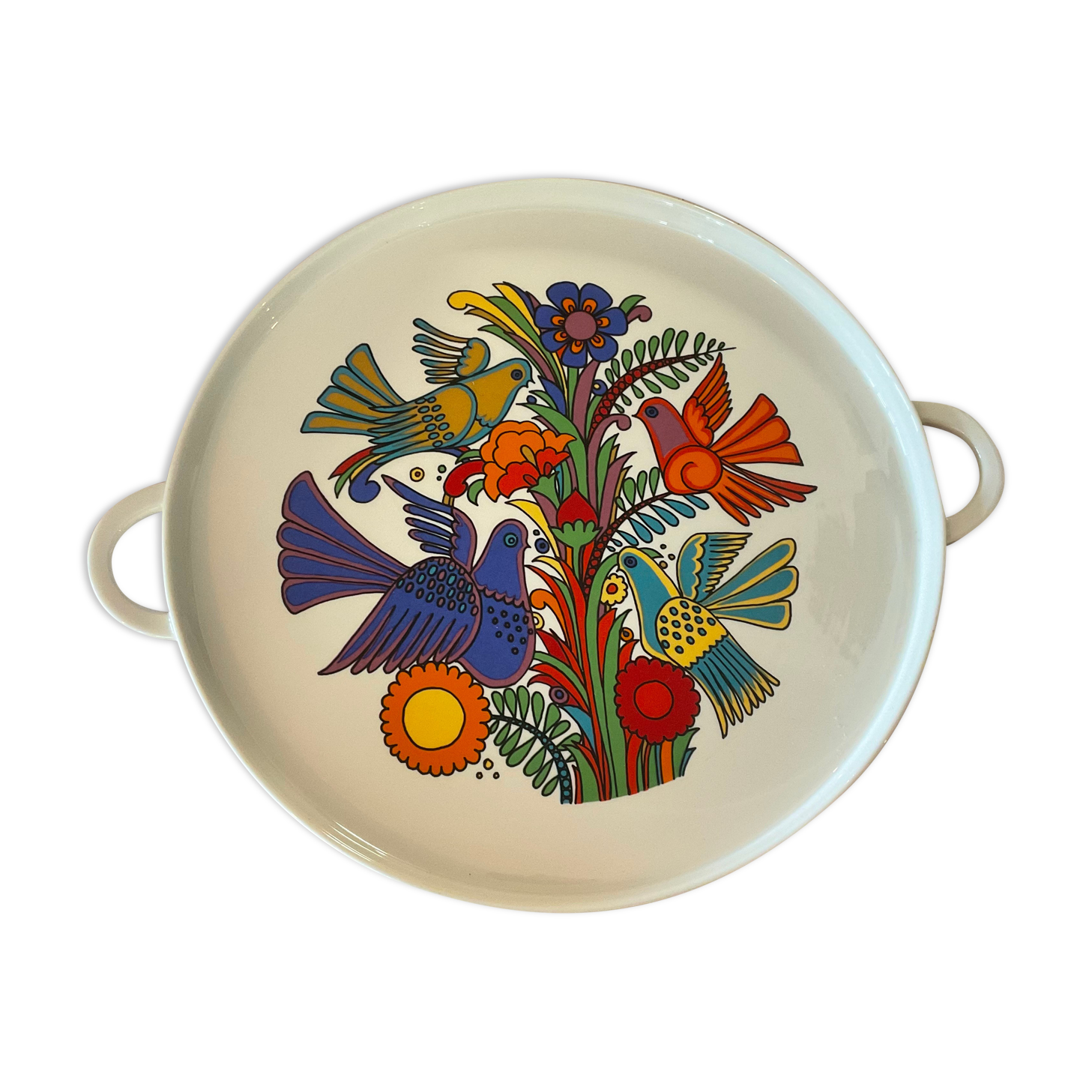Plat à tarte model Acapulco Villeroy et boch.circa 60