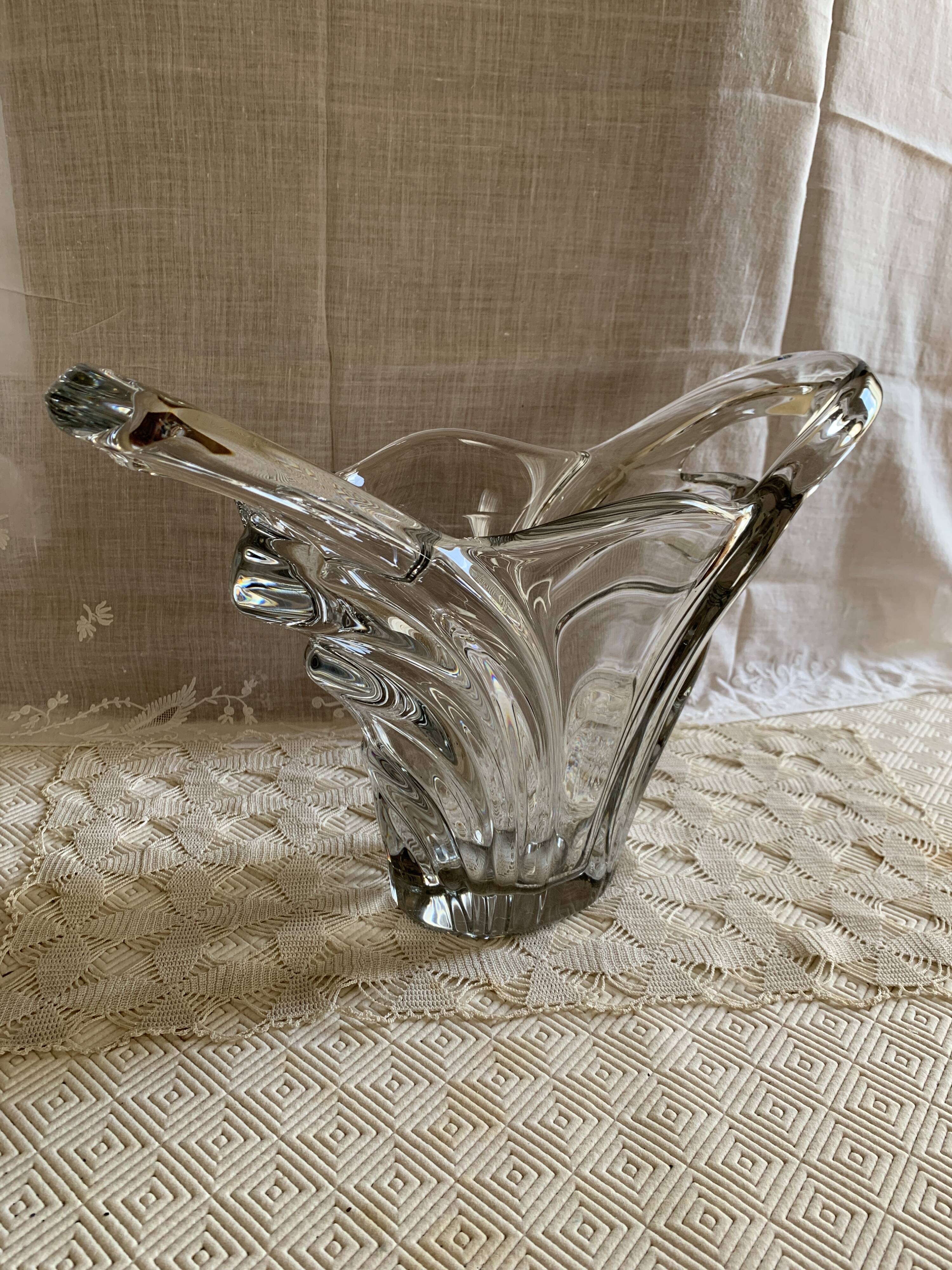 crystal vase