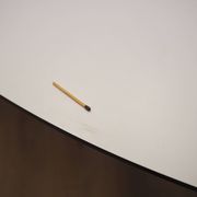 White table, Italian design, 1990s, production: Italy
