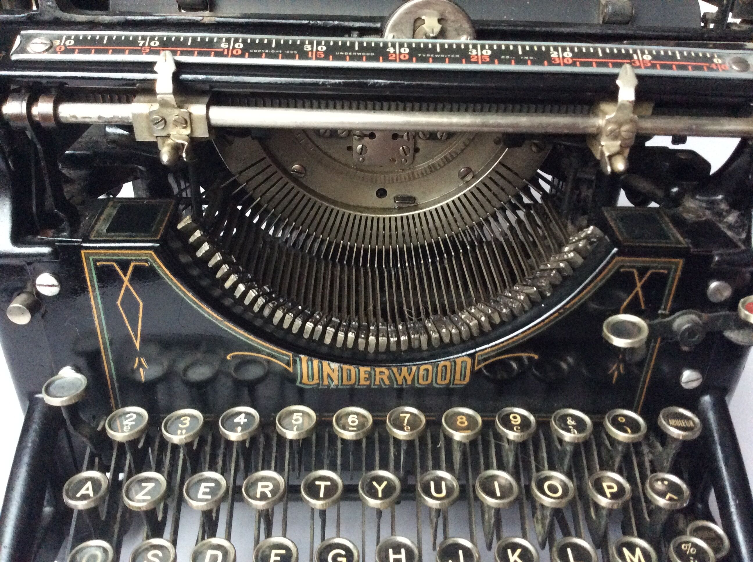 Old Underwood typewriter