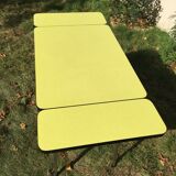 Bright yellow formica small model