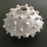 Artist's vase in raku