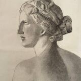 Academic drawing 1900 dated 1909