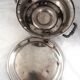 Christofle, beautiful warming tray from the 19th century, in silver-plated metal, very good condition.