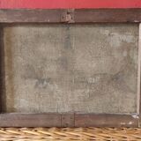 French vintage oil painting