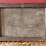 Peinture à l'huile vintage française