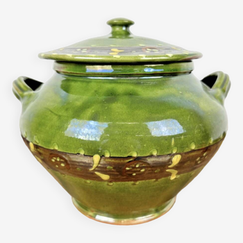 Marnaz glazed pottery tureen