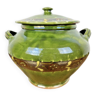 Marnaz glazed pottery tureen