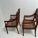 Paire de fauteuils cannés - Époque Louis XVI