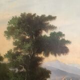 Landscape table late 19th