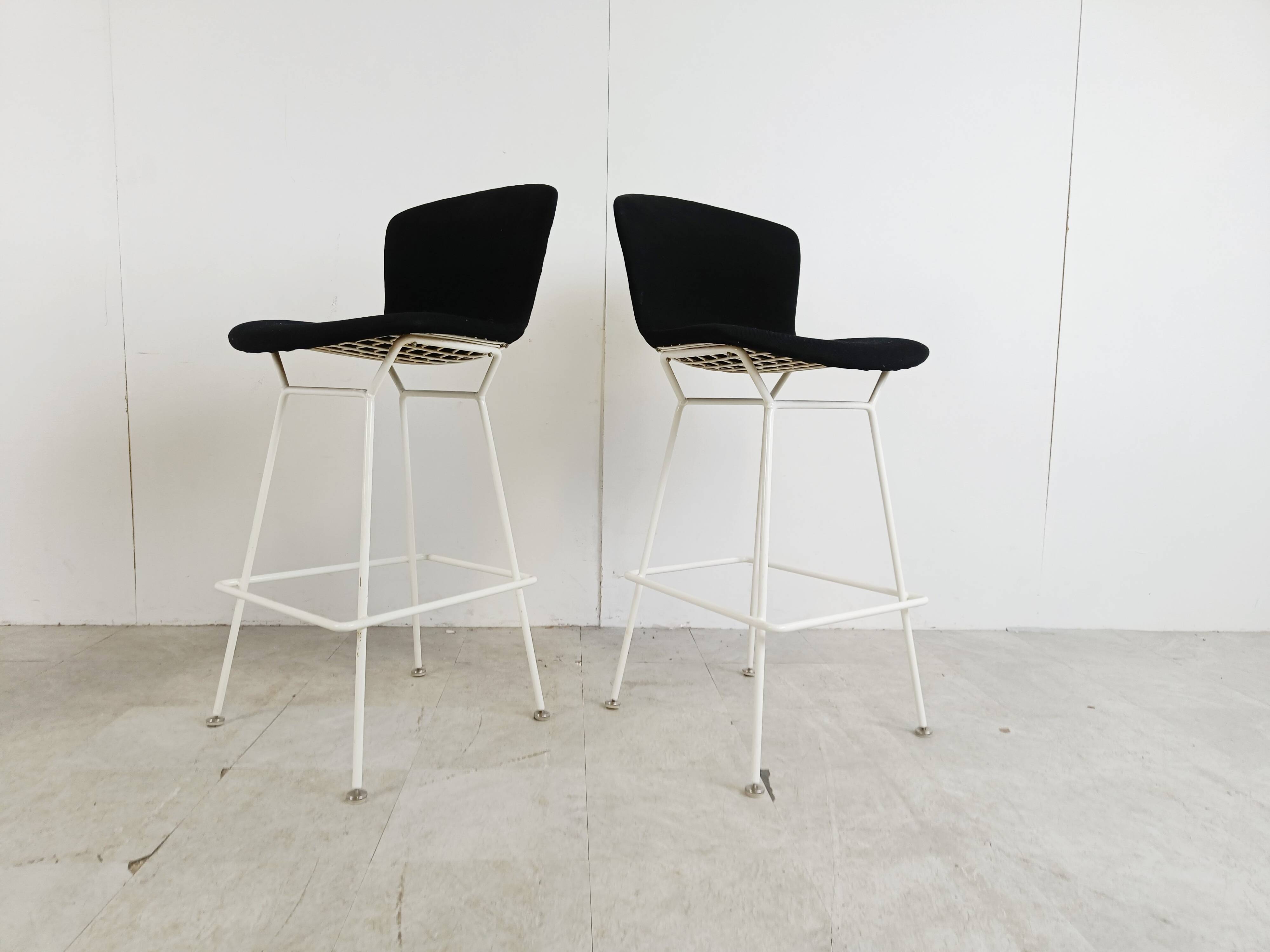 Vintage Harry Bertoia Bar Stools, 1980s