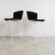 Vintage Harry Bertoia Bar Stools, 1980s