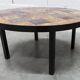 Table basse ronde céramique de Jean Gregorieff