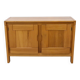 Maison REGAIN 2-door sideboard in solid elm