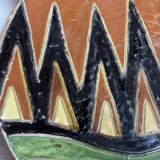 Large ceramic dish by Giraud Biot