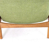 Arnold Madsen & Henry Schubell for Bovenkamp armchair Helge fully restored