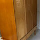 Vintage wardrobe with compass feet from the 60s