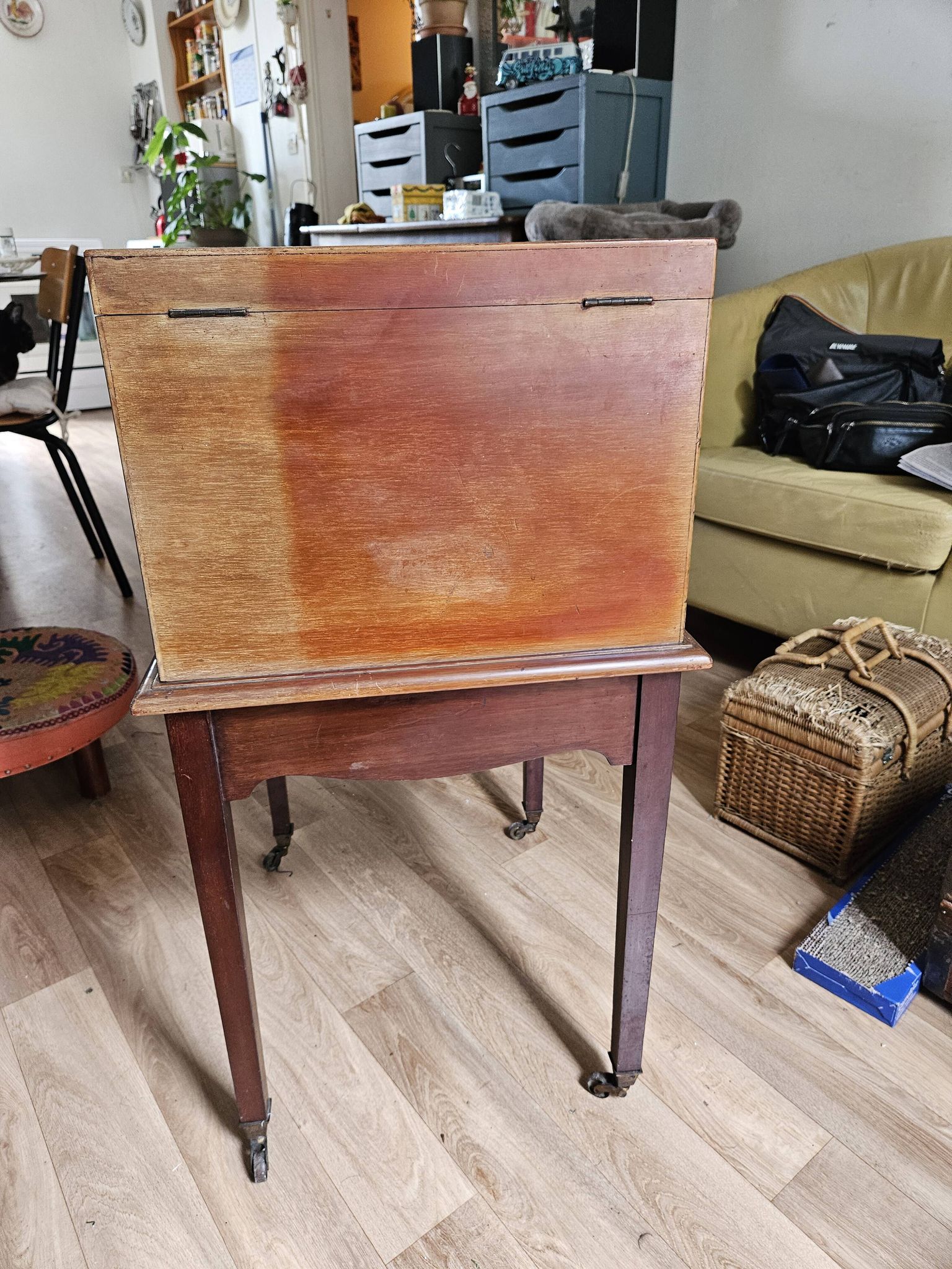 Table bar à surprise époque édouardienne / art déco  - 1910/1940