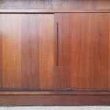 Large teak buffet bookcase 1950