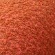 F598 Groovy 'M' chaise in orange/red bouclette by Pierre Paulin for Artifort, 1980