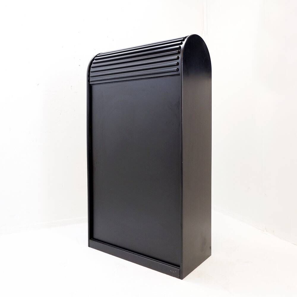 Armoire à rideau vintage dans le style d'Aldo van den Nieuwelaar, années 1980