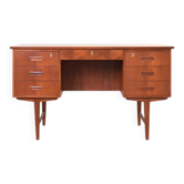 Mid-Century Modern Danish Teak Executive Desk, 1960s