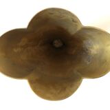 Brass vase with foot