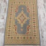 Handmade wool and silk Persian rug