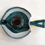Midcentury Ceramic Candle Holder Picault Style