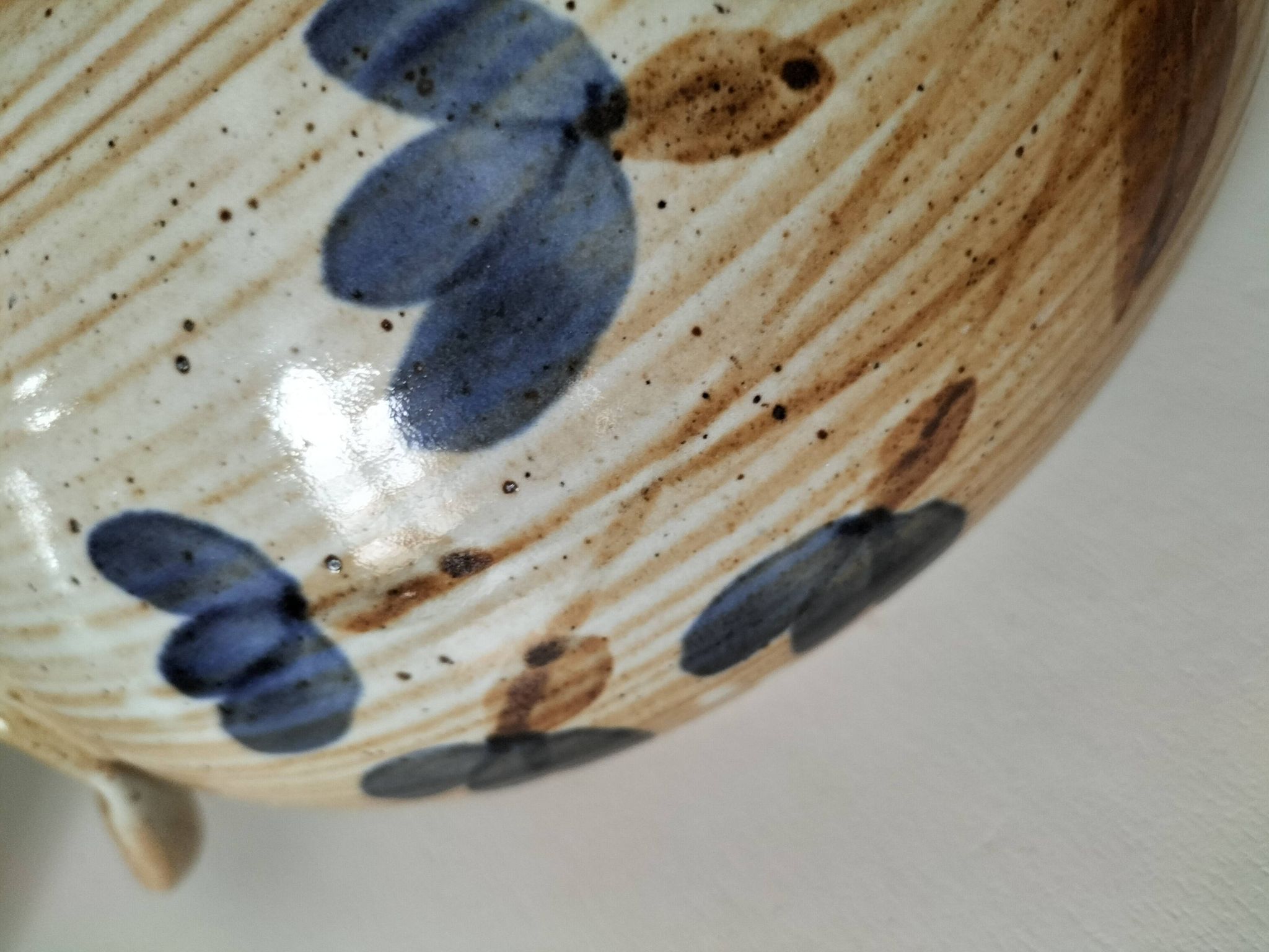Vintage stoneware soup tureen from Marais.