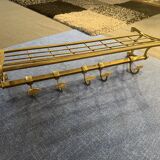Brass train shelf