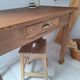Vintage Country Farmhouse Desk / Console / Side Table