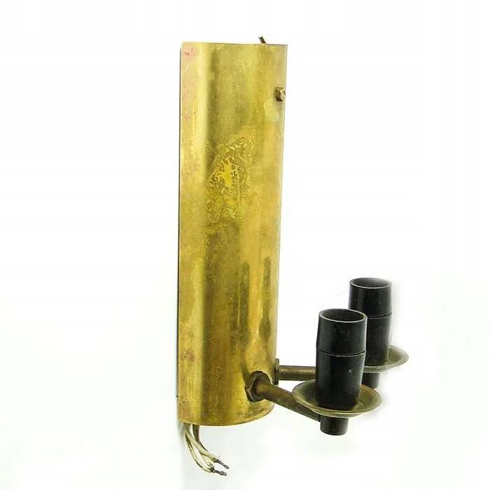 CCV ART DECO two-armed wall lamp from the 70s