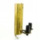 CCV ART DECO two-armed wall lamp from the 70s