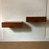 Wall bedside tables