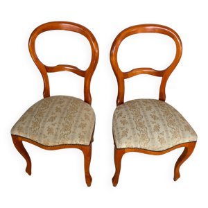 2 chaises montgolfière