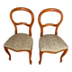 2 upholstered hot air balloon chairs