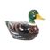 Sixties Michel Caugant Duck Terrine Pate Mold Glazed Earthenware
