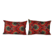 Set of 2 vintage Turkish cushion covers 36x56 cm