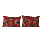 Set of 2 vintage Turkish cushion covers 36x56 cm
