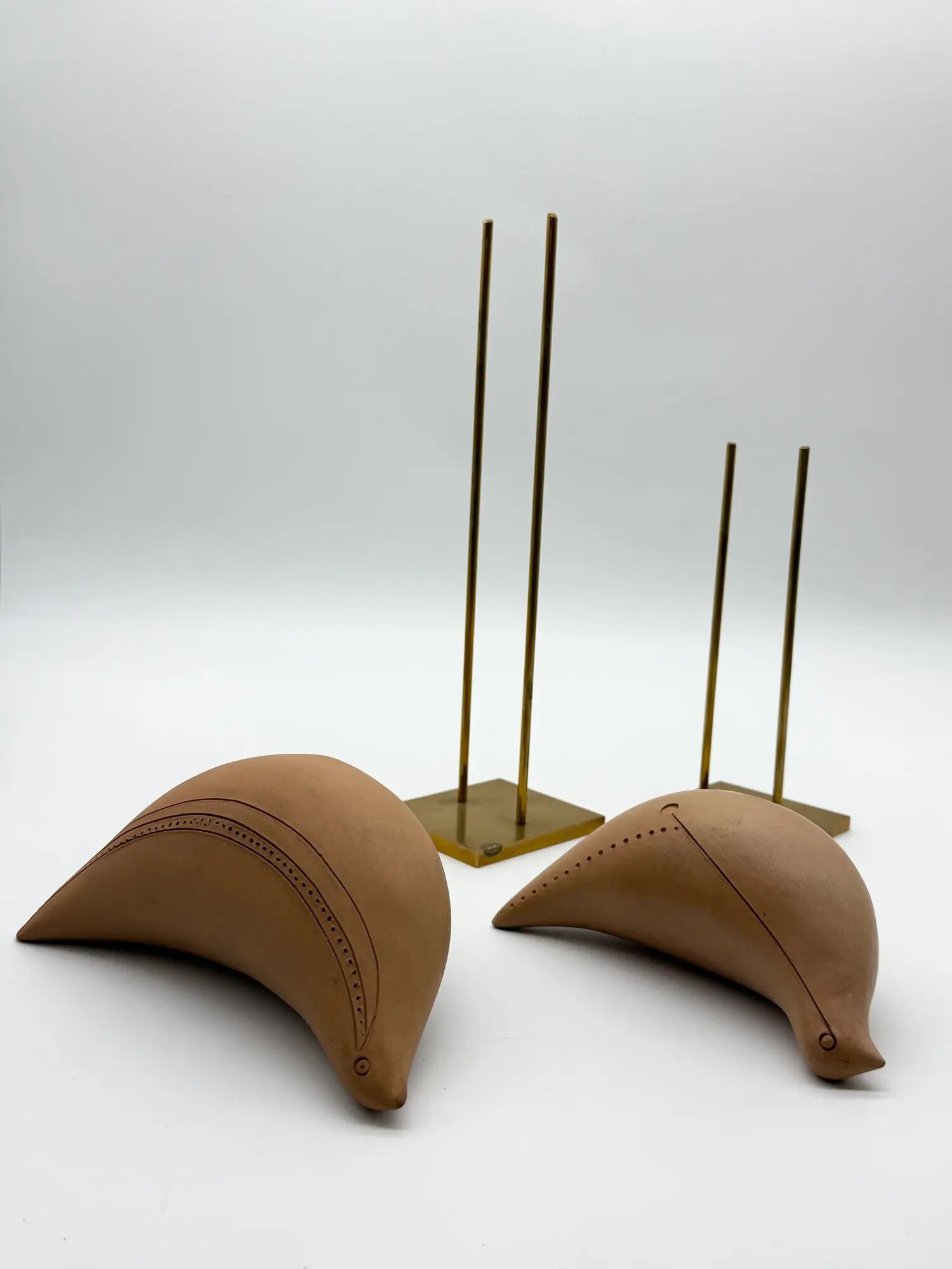 Pair of birds "Birds" — Aldo Londi for Bitossi Ceramiche, Italy 1960s